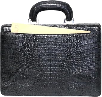 Amazon.co.jp: [ベルクート] ブラック クロコダイル ビジネスバッグ